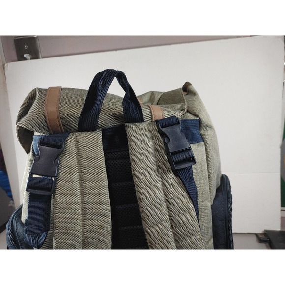 EDDIE BAUER Places & Spaces Legend Diaper Bag Backpack INSULATED Green - Picture 7 of 9